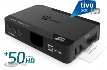 TS9018 HD Oder -FUBA ODE718 HD+ Tivusat karte-B-ware